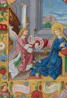 An illustration from Book of Hours (1550)