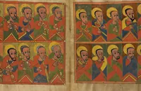 An illustration from Gospel Book (1480)