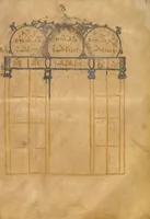 An illustration from Gospel Book (1250)