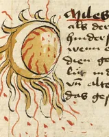 Picture 2 of 10 from Miscellany: Anatomical-Physiological Description of Men; Liber Synonimorum; Descriptions of Planets, Zodiacs, and Comets; Treatises on Divination from Names, etc. (1464), leaf 5