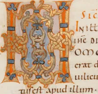 An illustration from Gospel Lectionary (950)