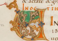 An illustration from Gospel Lectionary (950)
