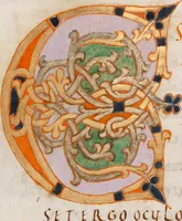 An illustration from Gospel Lectionary (950)