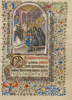 An illustration from Book of Hours (1420)