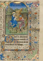 An illustration from Book of Hours (1420)