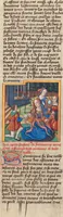 An illustration from Des cleres et nobles femmes; Le livre de la Cité des Dames (1470)