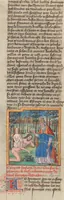 An illustration from Des cleres et nobles femmes; Le livre de la Cité des Dames (1470)
