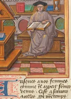 An illustration from Des cleres et nobles femmes; Le livre de la Cité des Dames (1470)