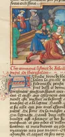 An illustration from Des cleres et nobles femmes; Le livre de la Cité des Dames (1470)