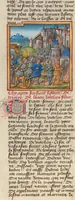 An illustration from Des cleres et nobles femmes; Le livre de la Cité des Dames (1470)