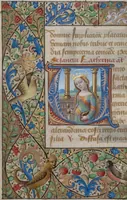 An illustration from Book of Hours (1480)