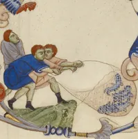 An illustration from Abbey Bible (1250)