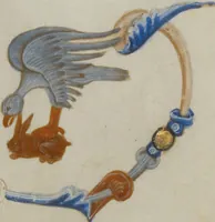 An illustration from Abbey Bible (1250)