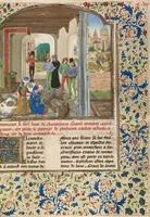 An illustration from Livre des fais d'Alexandre le grant (1470)