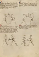 An illustration from Il Fior di Battaglia (1410)