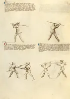 An illustration from Il Fior di Battaglia (1410)