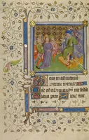 An illustration from Book of Hours (1400)
