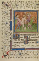 An illustration from Book of Hours (1400)