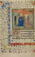 An illustration from Book of Hours (1400)