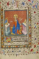 An illustration from Book of Hours (1400)