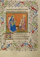An illustration from Book of Hours (1400)