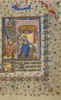 An illustration from Book of Hours (1400)