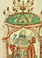 An illustration from Barlaam und Josaphat (1469)