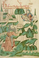 An illustration from Barlaam und Josaphat (1469)