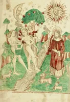 An illustration from Barlaam und Josaphat (1469)