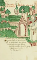 An illustration from Barlaam und Josaphat (1469)