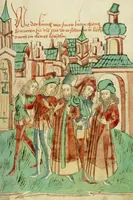 An illustration from Barlaam und Josaphat (1469)