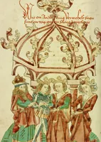 An illustration from Barlaam und Josaphat (1469)