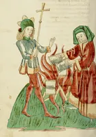 An illustration from Barlaam und Josaphat (1469)