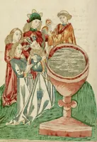 An illustration from Barlaam und Josaphat (1469)