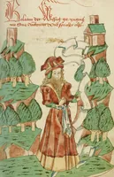An illustration from Barlaam und Josaphat (1469)