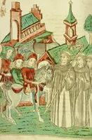 An illustration from Barlaam und Josaphat (1469)