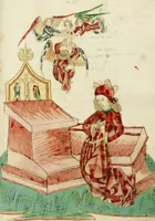 An illustration from Barlaam und Josaphat (1469)