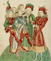 An illustration from Barlaam und Josaphat (1469)