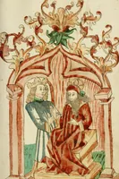 An illustration from Barlaam und Josaphat (1469)