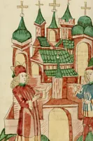 An illustration from Barlaam und Josaphat (1469)