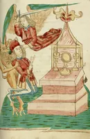 An illustration from Barlaam und Josaphat (1469)