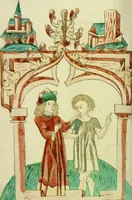 An illustration from Barlaam und Josaphat (1469)
