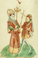 An illustration from Barlaam und Josaphat (1469)