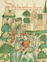 An illustration from Barlaam und Josaphat (1469)