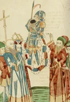 An illustration from Barlaam und Josaphat (1469)