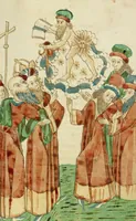 An illustration from Barlaam und Josaphat (1469)