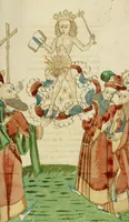 An illustration from Barlaam und Josaphat (1469)