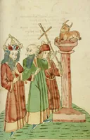 An illustration from Barlaam und Josaphat (1469)