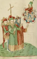 An illustration from Barlaam und Josaphat (1469)