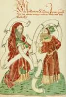 An illustration from Barlaam und Josaphat (1469)